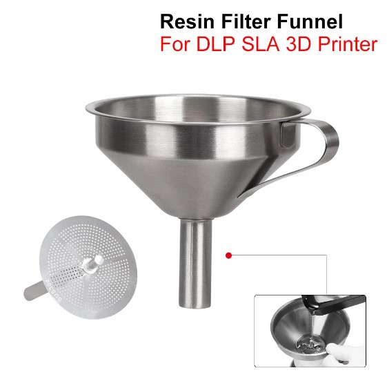 Resin Art Machine - Corong Filter Resin Printer 3D Baja
