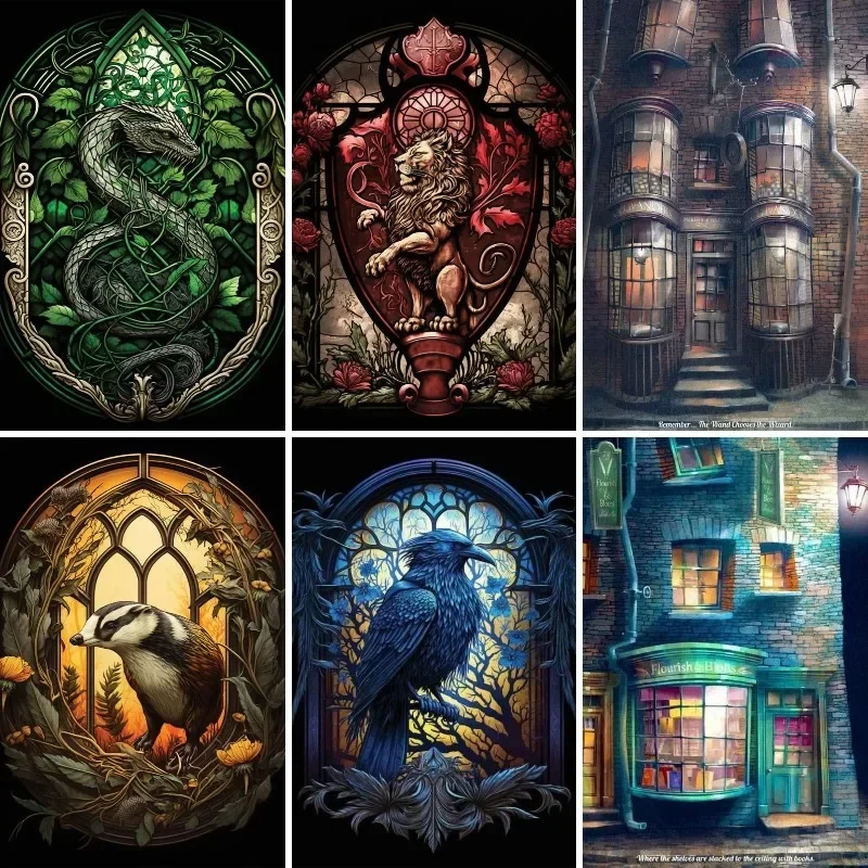 Resin Art Guide Book - 5D Diy lukisan berlian Wizardry buku