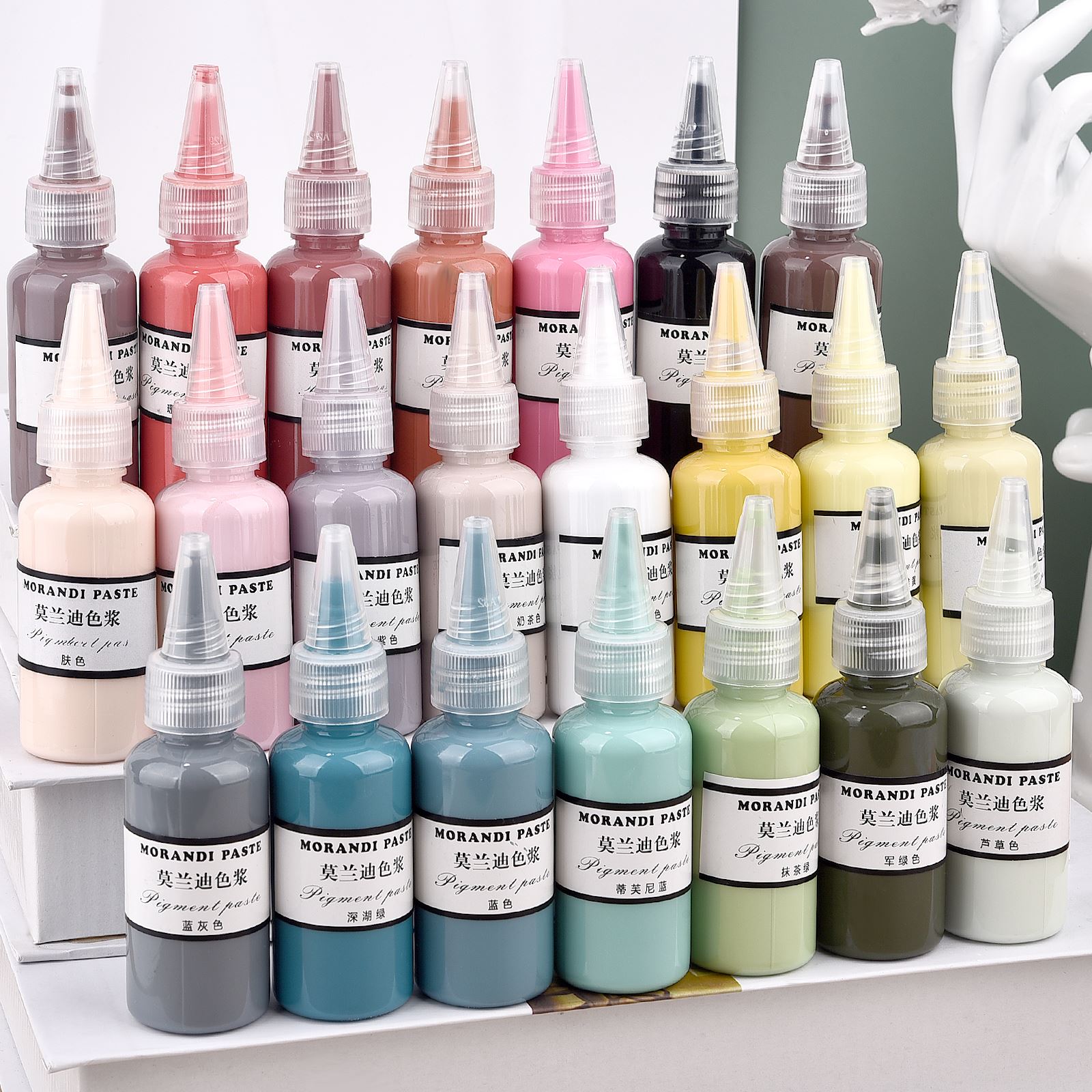 Resin Color Paste - Morandi warna pigmen Resin cair Resin