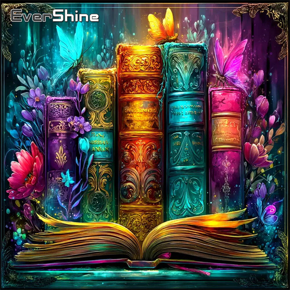 Resin Art Guide Book - Evershine Lukisan Berlian Bunga Daisy Perlengkapan