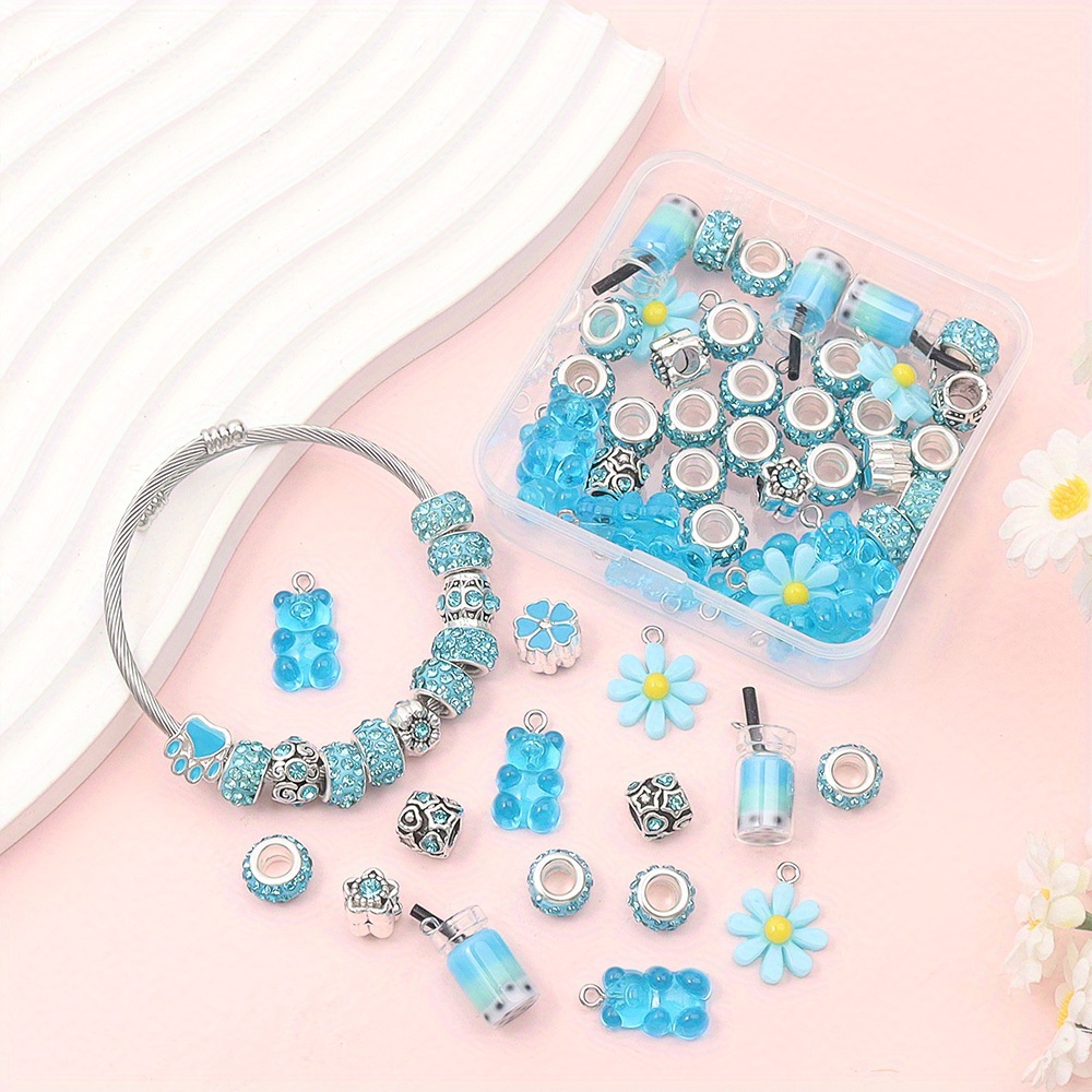 Resin Art Beach Theme - 62 Buah Kit Pembuatan Perhiasan Manik