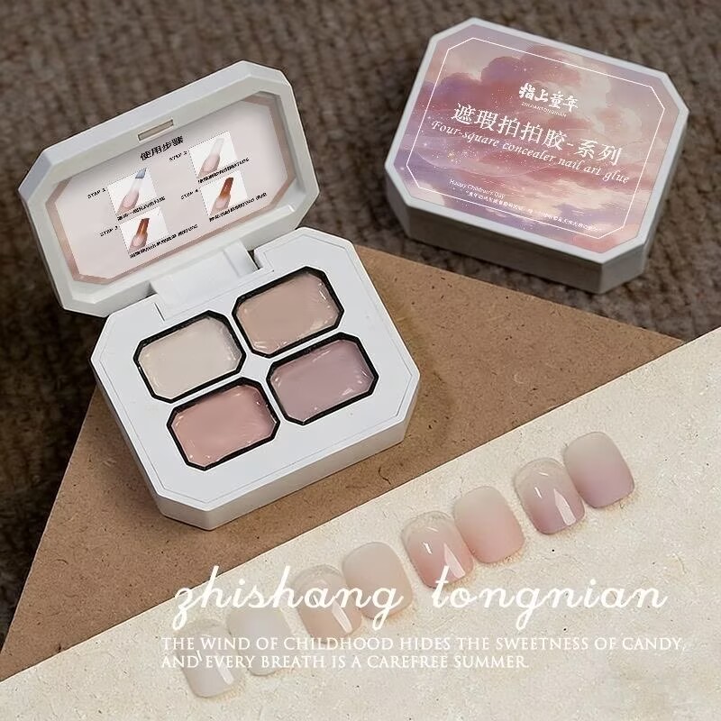 Resin Art Gel - 4 Warna Concealer Gel Lukis Gradasi