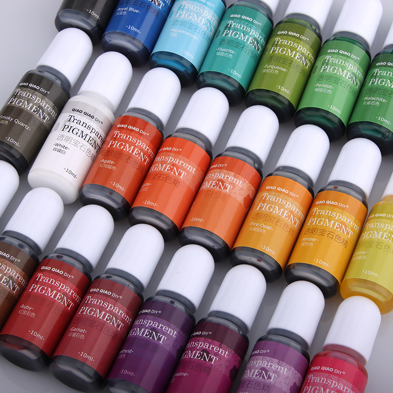 Resin Color Paste - Pigmen Resin Transparan Batu Permata Minyak