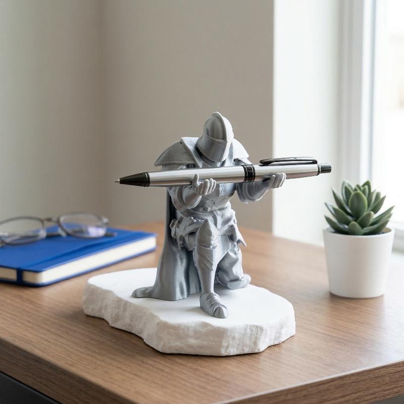 Resin Art Workshop - Tempat Pena Ksatria Resin Armor Abad