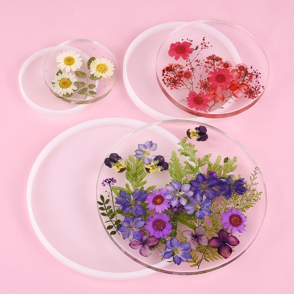 Coaster Mold Square - Cetakan Silikon Dasar Tatakan Bentuk Persegi