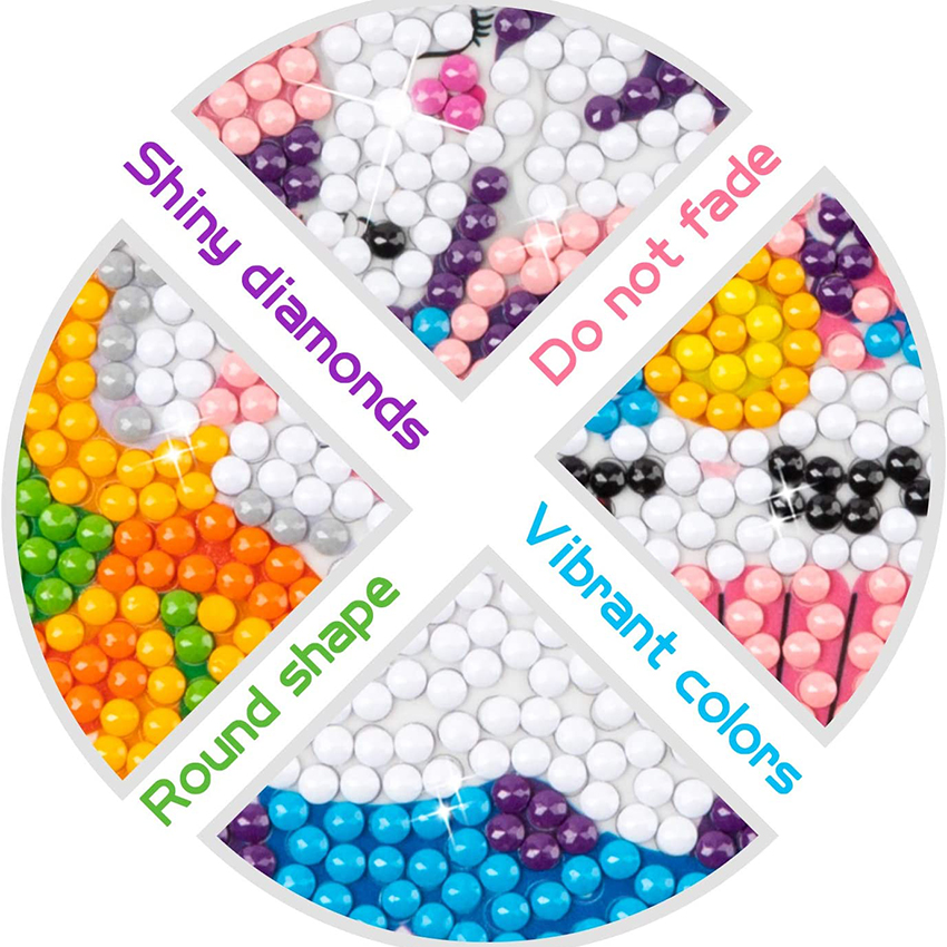 Stiker lukisan berlian 5D DIY  - Resin Art Kit ulasan dan harga