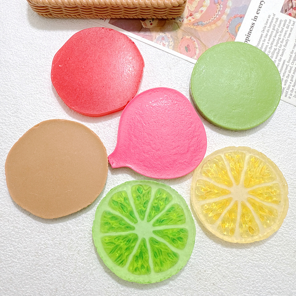 6/60pcs Miniatur Buah Kawaii D - Resin Art Workshop ulasan dan harga