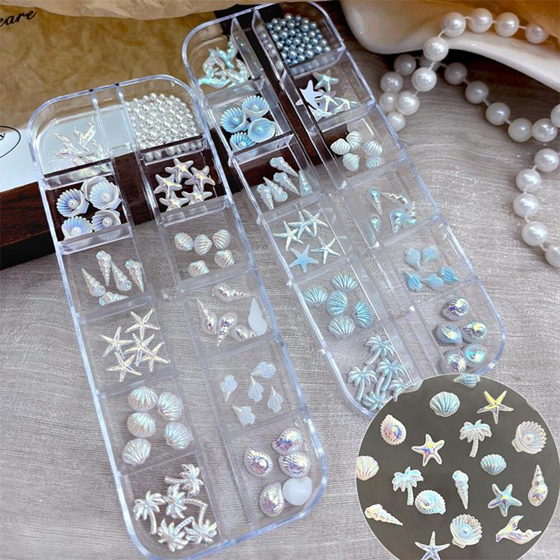 12Grids 3D Mixed Ocean Style N - Resin Art Beach Theme ulasan dan harga