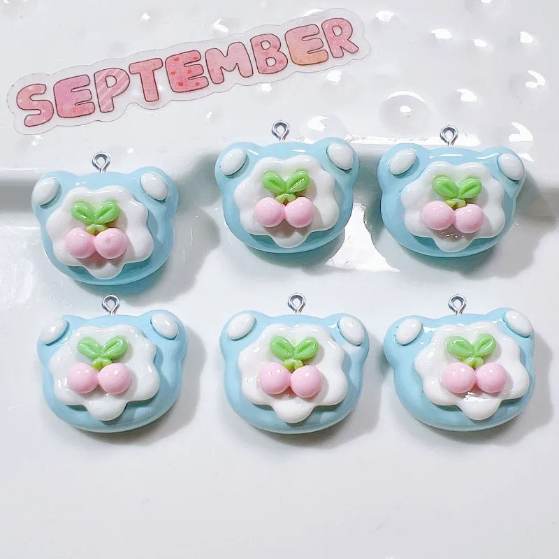 10 Buah Liontin Resin Kue Buah - Resin Art Diy Kit ulasan dan harga