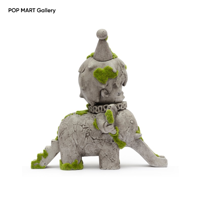 POP MART Hirono Elephant Slide - Resin Art Sculptures ulasan dan harga