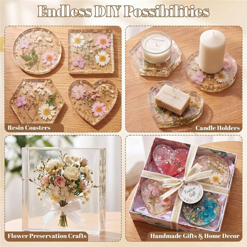 Cetakan Resin FYBL 4 Inci Bula - Coaster Mold Square ulasan dan harga