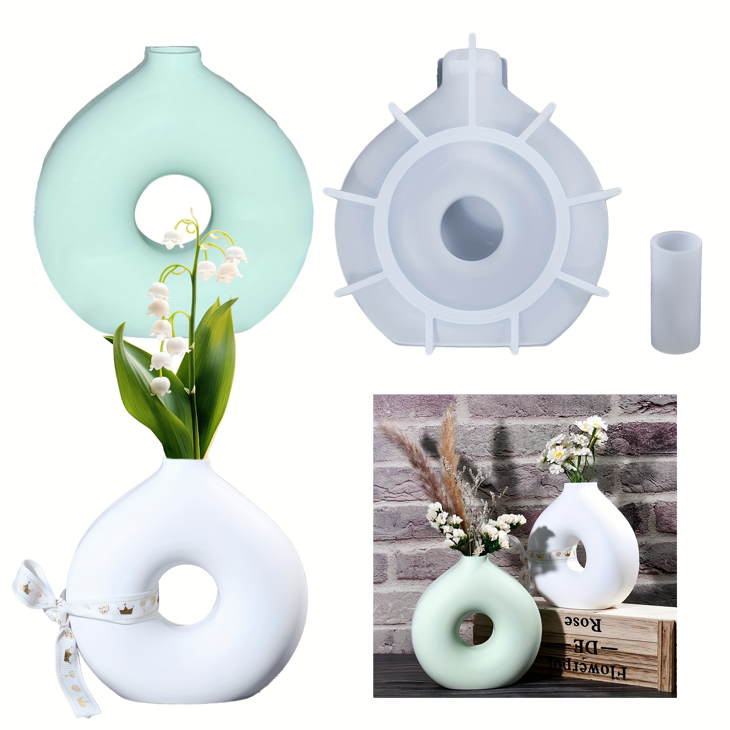 1 DIY Cetakan Silikon Vas Bula - Resin Art Workshop ulasan dan harga