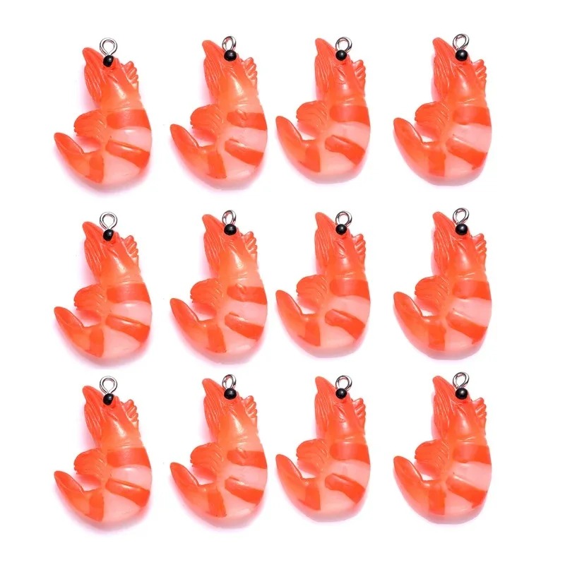 10 Buah Liontin Udang Lobster  - Resin Art Diy Kit ulasan dan harga