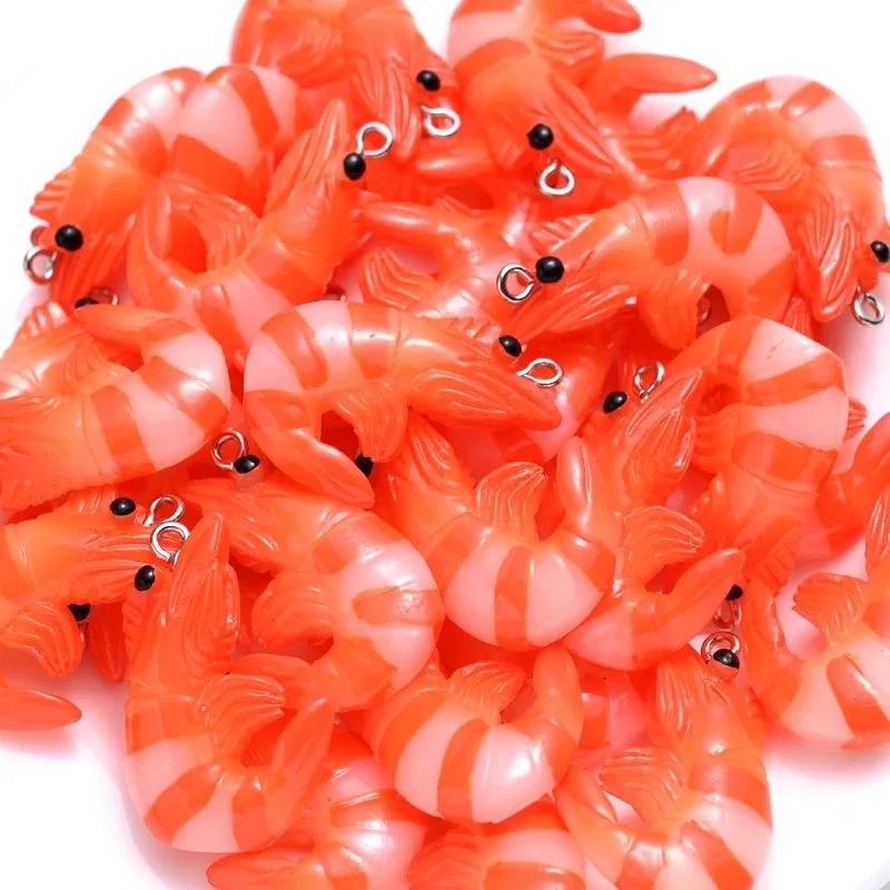 10 Buah Liontin Udang Lobster  - Resin Art Diy Kit ulasan dan harga