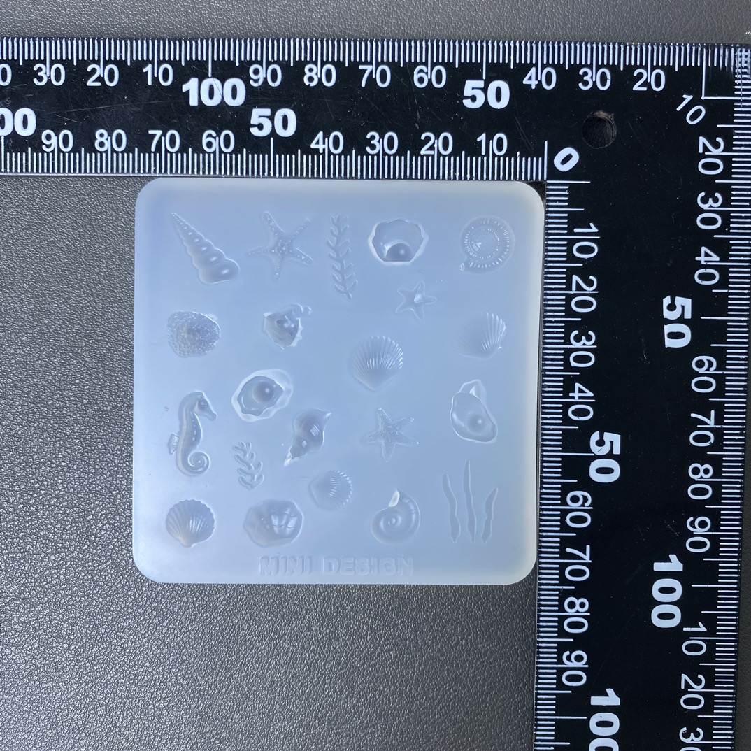 Aksesori Laut 3D Cetakan Resin - Resin Art Tools ulasan dan harga