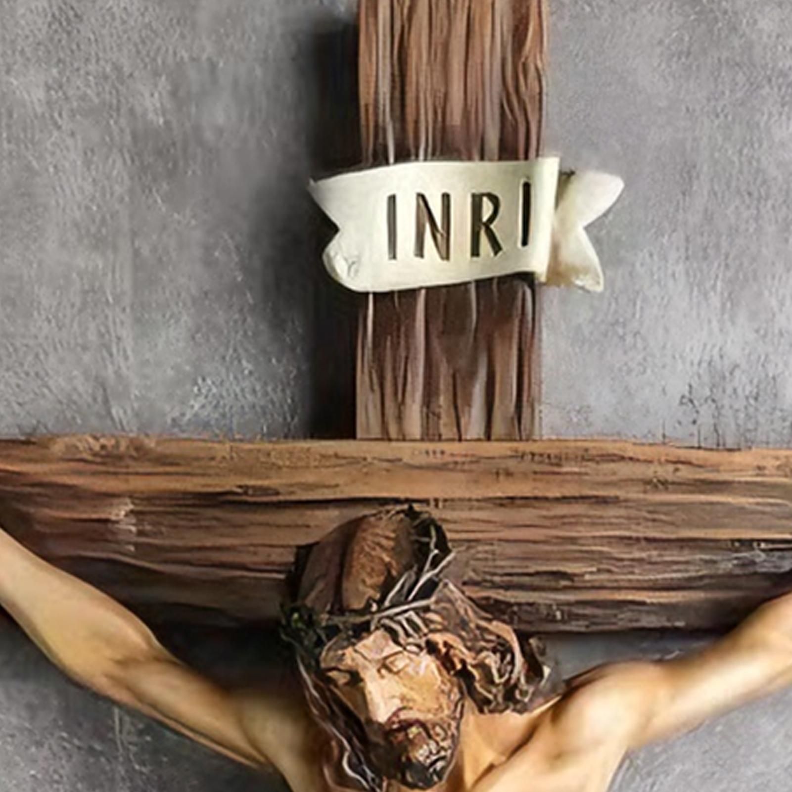 Patung Yesus Lukis Tangan 9,6  - Resin Art Sculptures ulasan dan harga