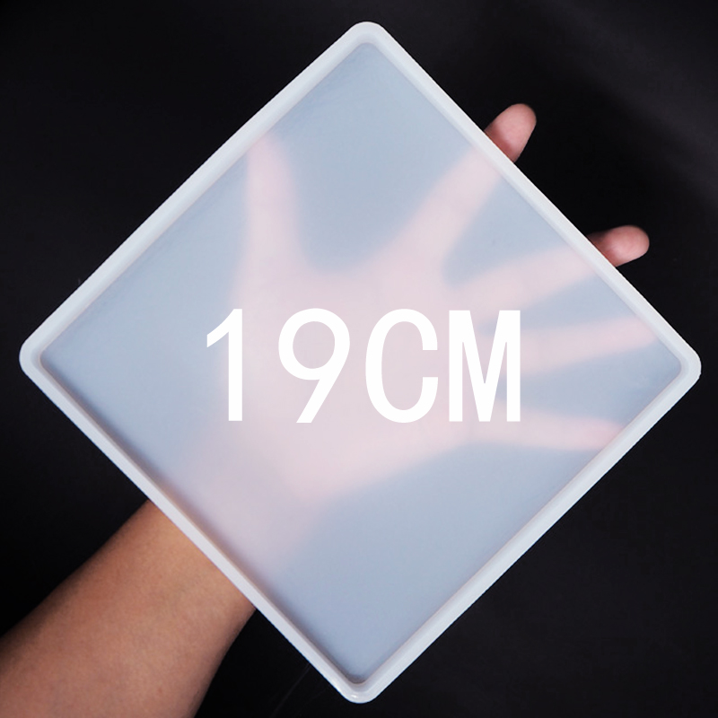 Big Square Coaster Silikon Cet - Coaster Mold Square ulasan dan harga