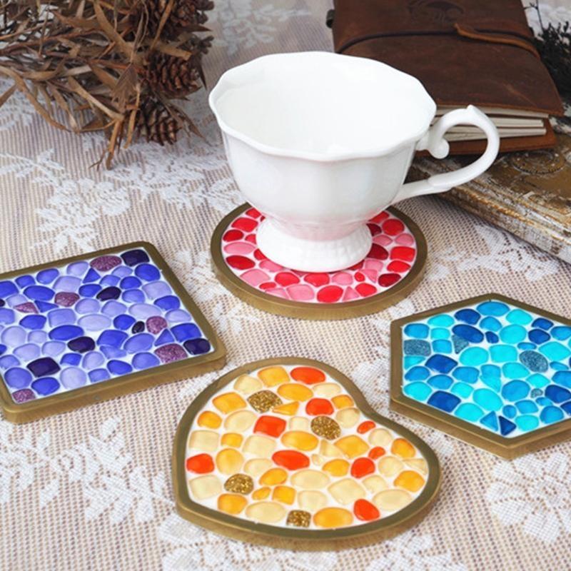 Cetakan silikon resin cetakan  - Coaster Mold Square ulasan dan harga