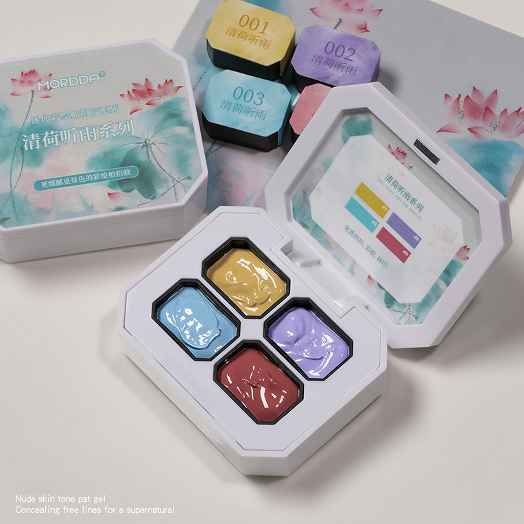 4/6/12 Grids Gel Polish Nude T - Resin Art Gel ulasan dan harga