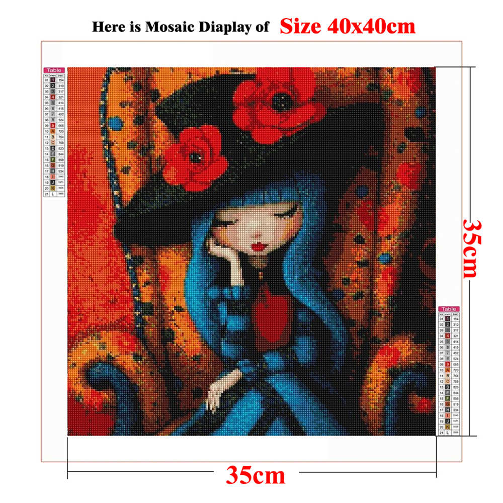 Poster Mosaik Lukisan Berlian  - Resin Art Guide Book ulasan dan harga