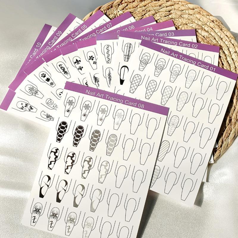 10 Buah Kertas Latihan Garis S - Resin Art Guide Book ulasan dan harga