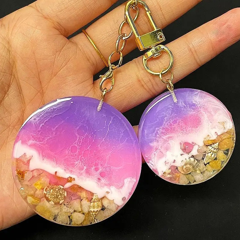 Cetakan Silikon Bulat Lingkara - Resin Art Tools ulasan dan harga