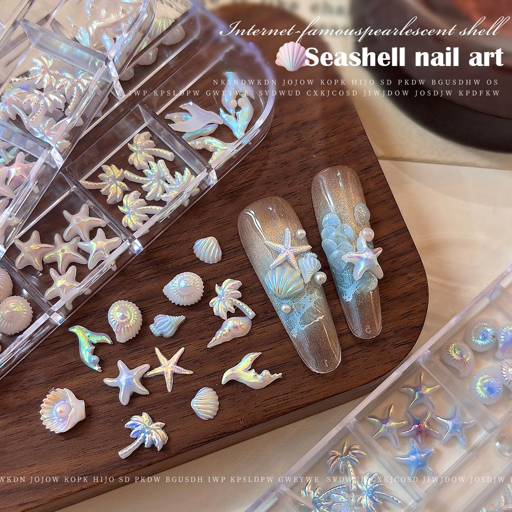 12 Kotak/Isi 12 Buah Hiasan Ku - Resin Art Beach Theme ulasan dan harga