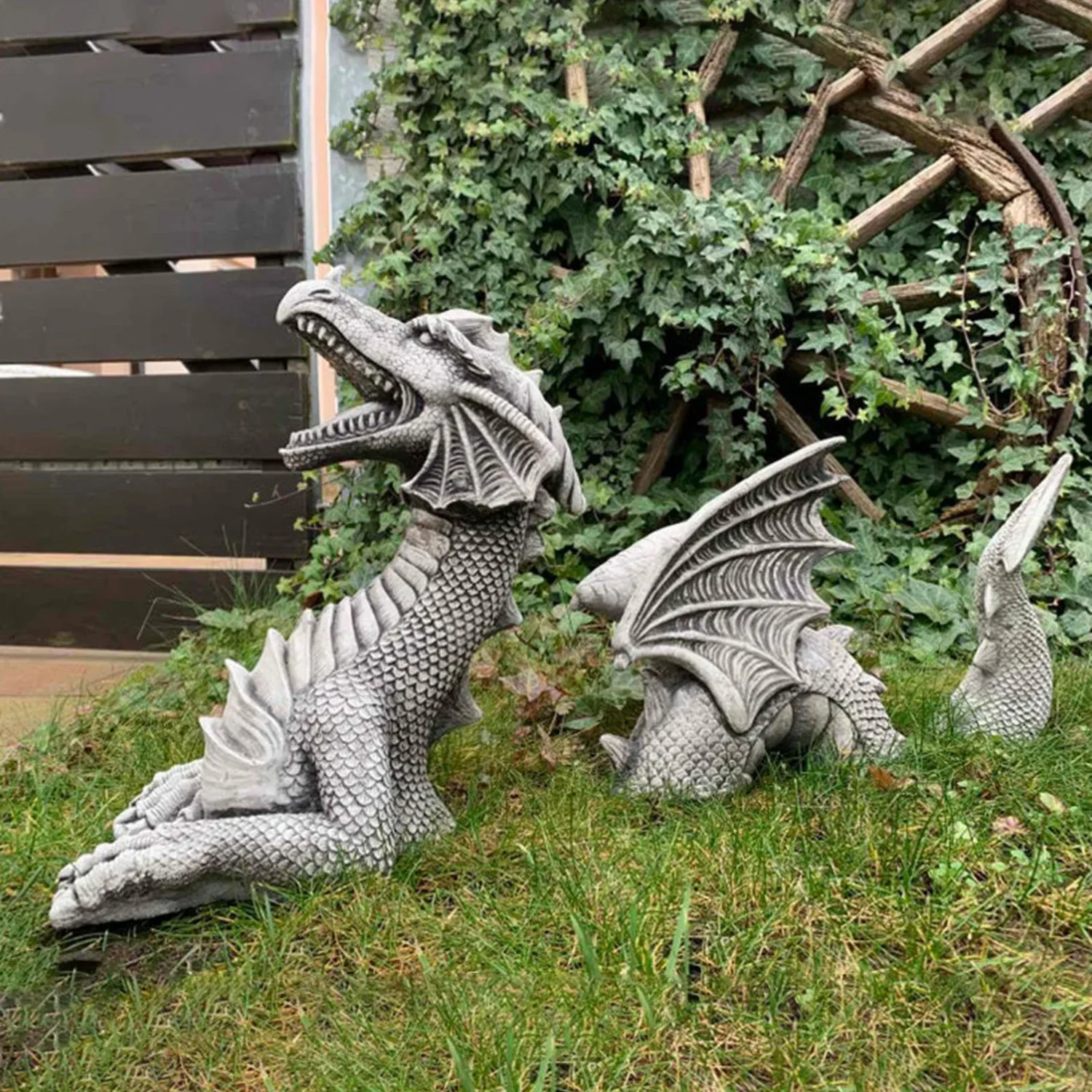 Patung Naga Resin raksasa patu - Resin Art Sculptures ulasan dan harga