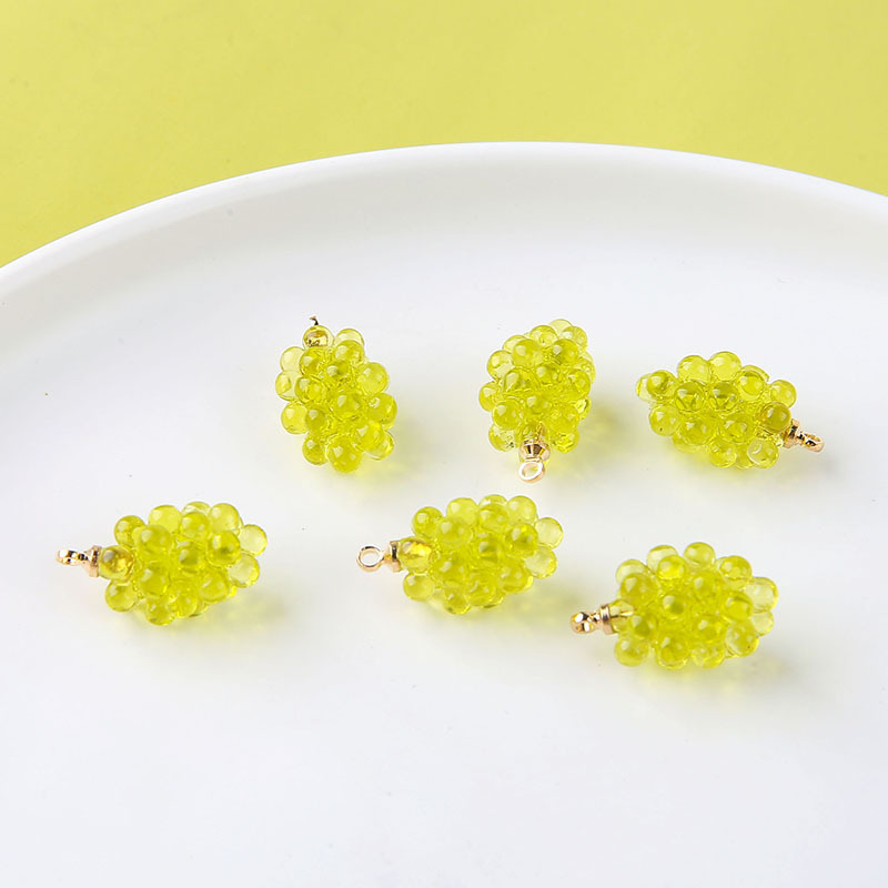 6pcs Gantungan Resin Anggur Ke - Resin Art Diy Kit ulasan dan harga
