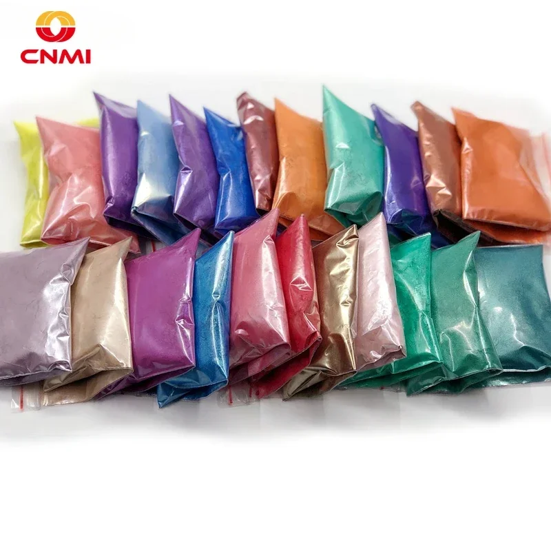 50g bubuk pigmen Mika mutiara  - Resin Color Paste ulasan dan harga