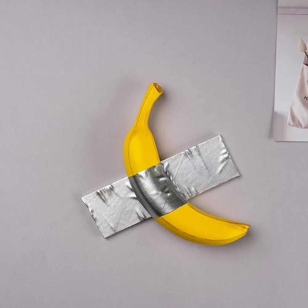 Dekorasi Dinding Patung Pisang - Resin Art Sculptures ulasan dan harga