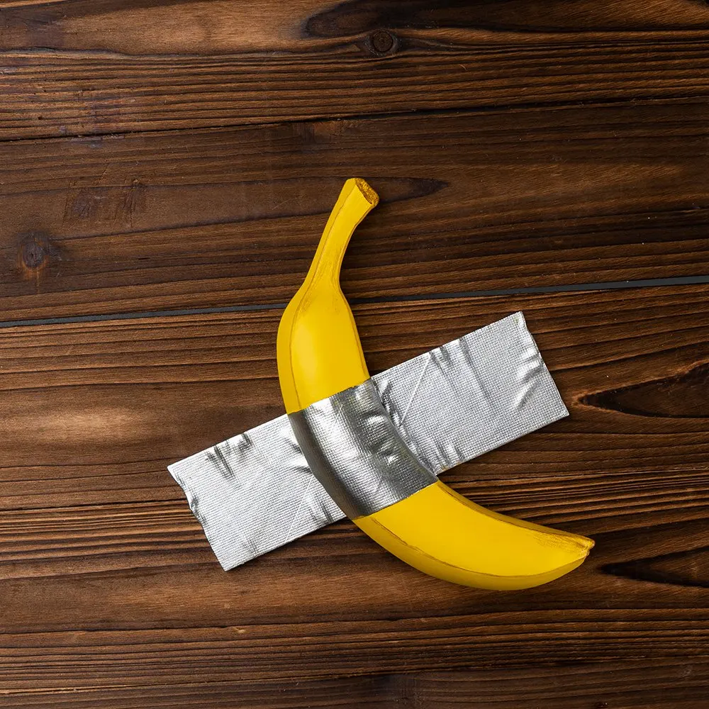 Dekorasi Dinding Patung Pisang - Resin Art Sculptures ulasan dan harga
