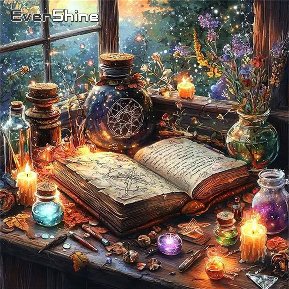 Evershine Lukisan Berlian Anji - Resin Art Guide Book ulasan dan harga