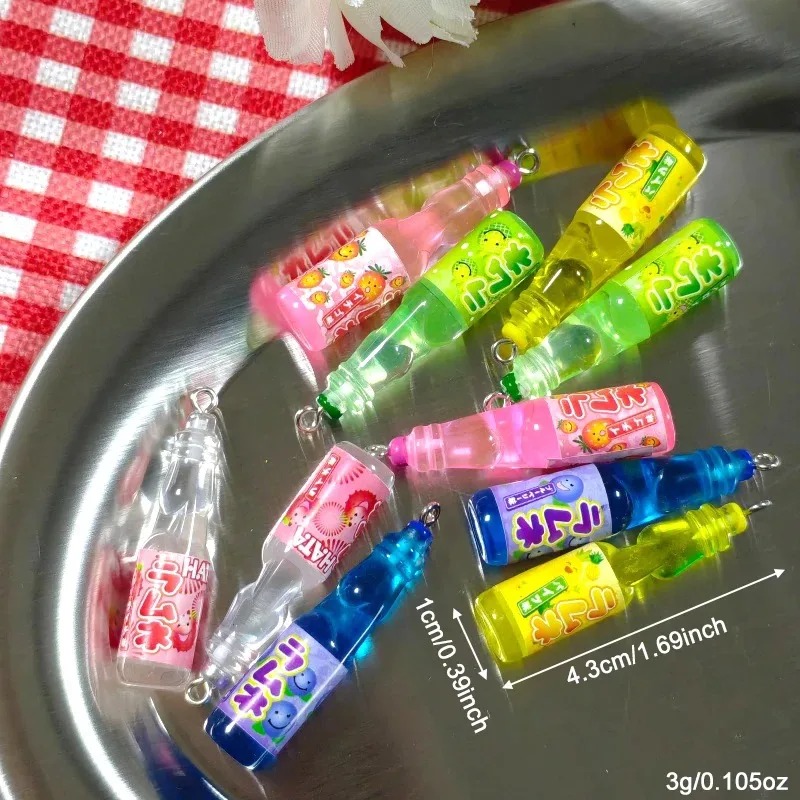 10 Buah Liontin Resin Botol So - Resin Art Diy Kit ulasan dan harga