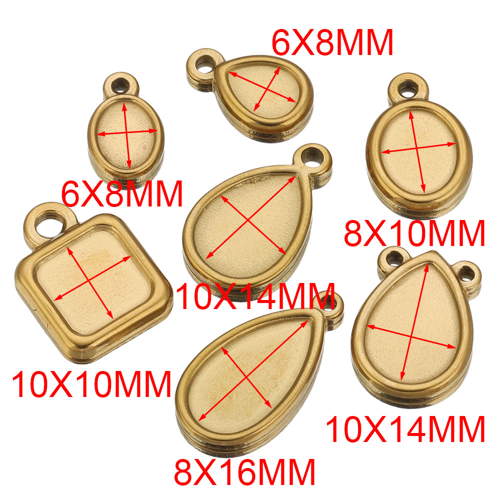 5 pcs Baki Liontin Persegi, Bu - Resin Art Diy Kit ulasan dan harga