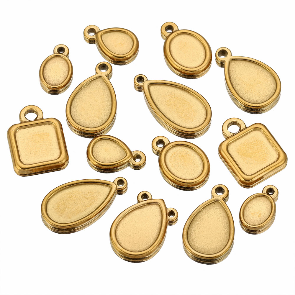 5 pcs Baki Liontin Persegi, Bu - Resin Art Diy Kit ulasan dan harga