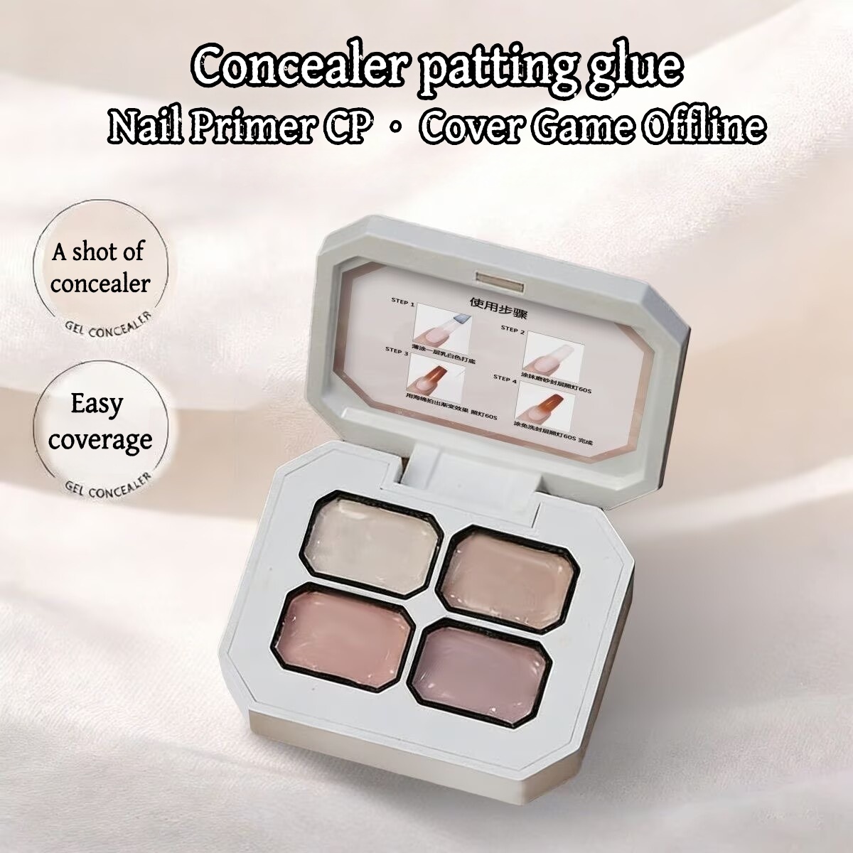 4 Warna Concealer Gel Lukis Gr - Resin Art Gel ulasan dan harga