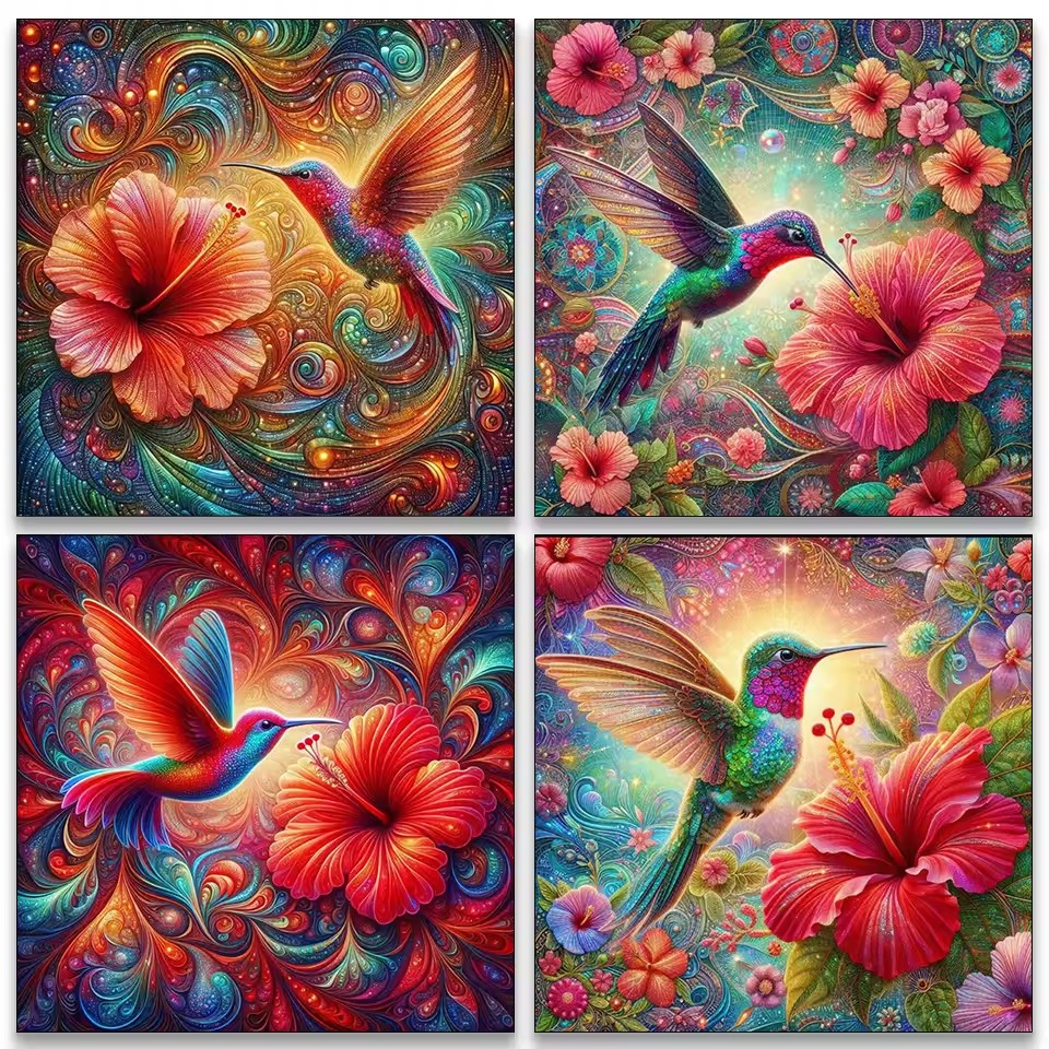 Lukisan Berlian 5D Burung Koli - Resin Art For Beginner ulasan dan harga