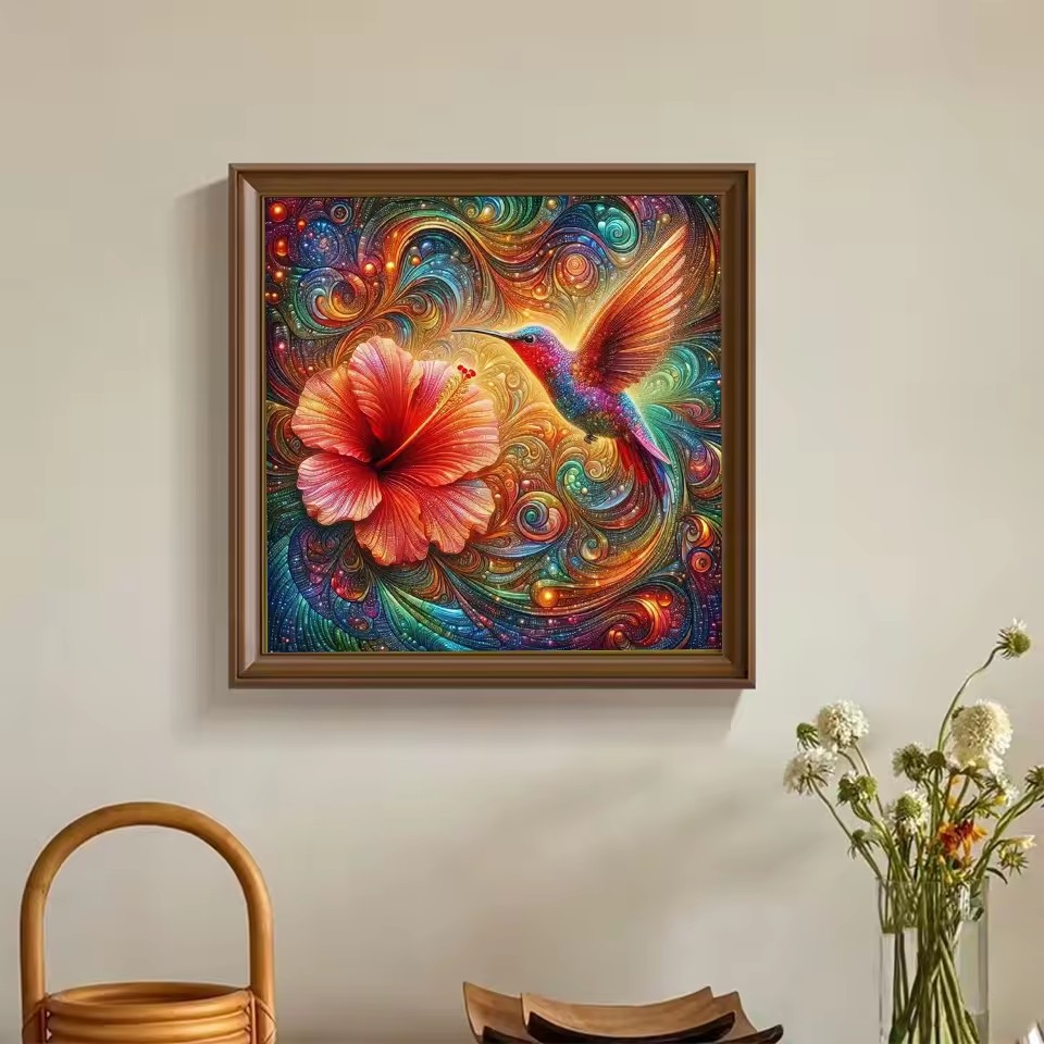 Lukisan Berlian 5D Burung Koli - Resin Art For Beginner ulasan dan harga