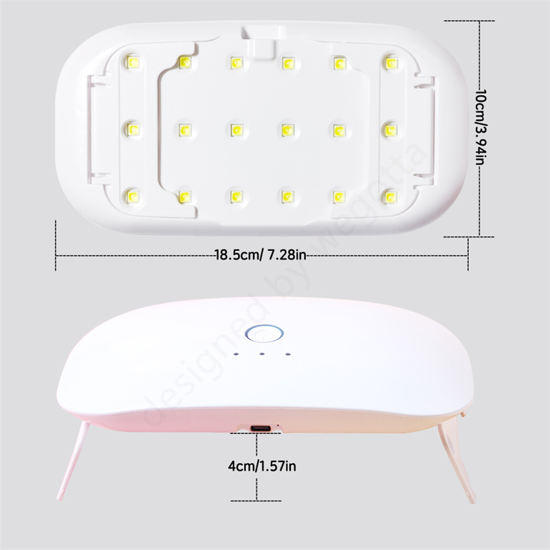 Lampu LED UV isi ulang USB 24W - Resin Color Paste ulasan dan harga