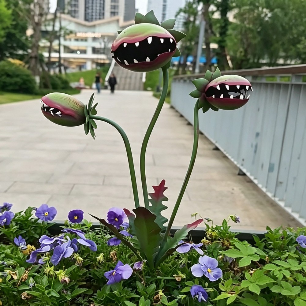 Patung Venus Flytrap Resin Bes - Resin Art Sculptures ulasan dan harga