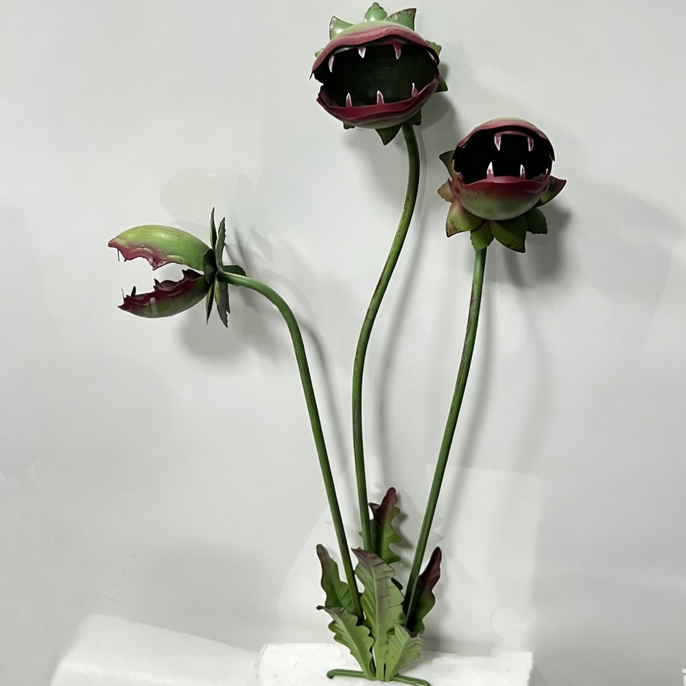 Patung Venus Flytrap Resin Bes - Resin Art Sculptures ulasan dan harga