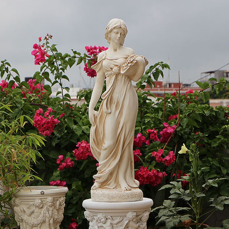 Patung gipsum ornamen seni fig - Resin Art Sculptures ulasan dan harga
