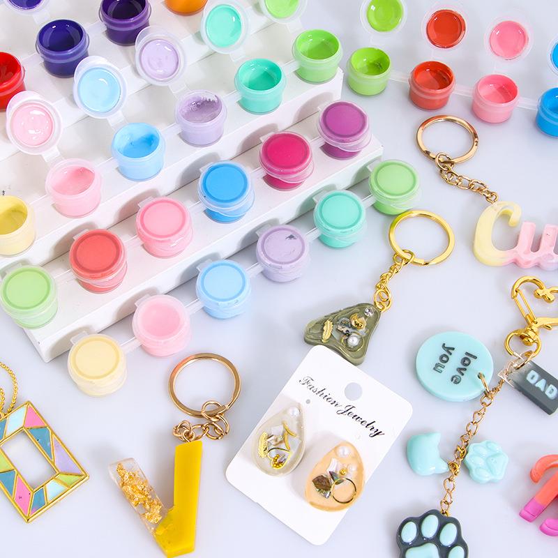 6 Warna/Set Pigmen Pasta UV Re - Resin Color Paste ulasan dan harga