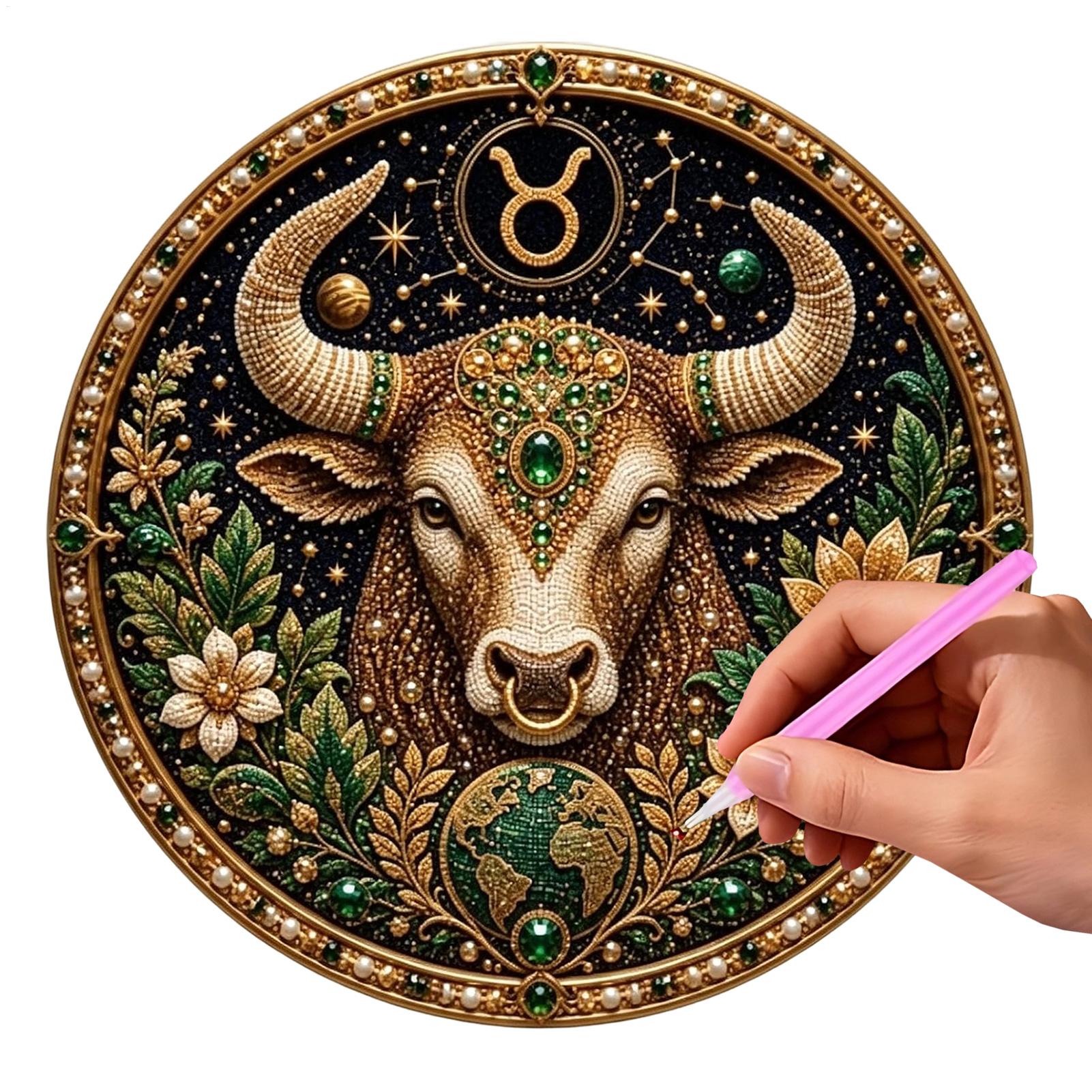 12 Zodiak Mutiara Kit Seni Mut - Resin Art Kit ulasan dan harga
