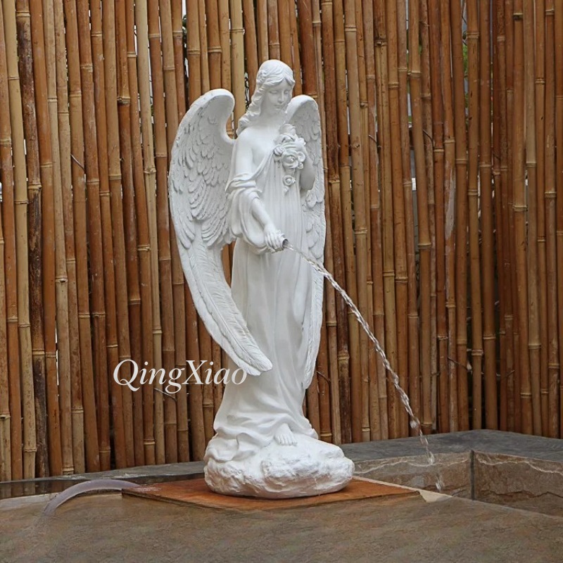 Patung Malaikat Eropa dengan H - Resin Art Sculptures ulasan dan harga