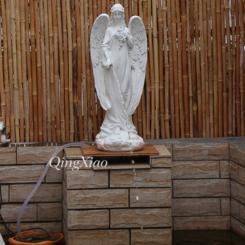 Patung Malaikat Eropa dengan H - Resin Art Sculptures ulasan dan harga