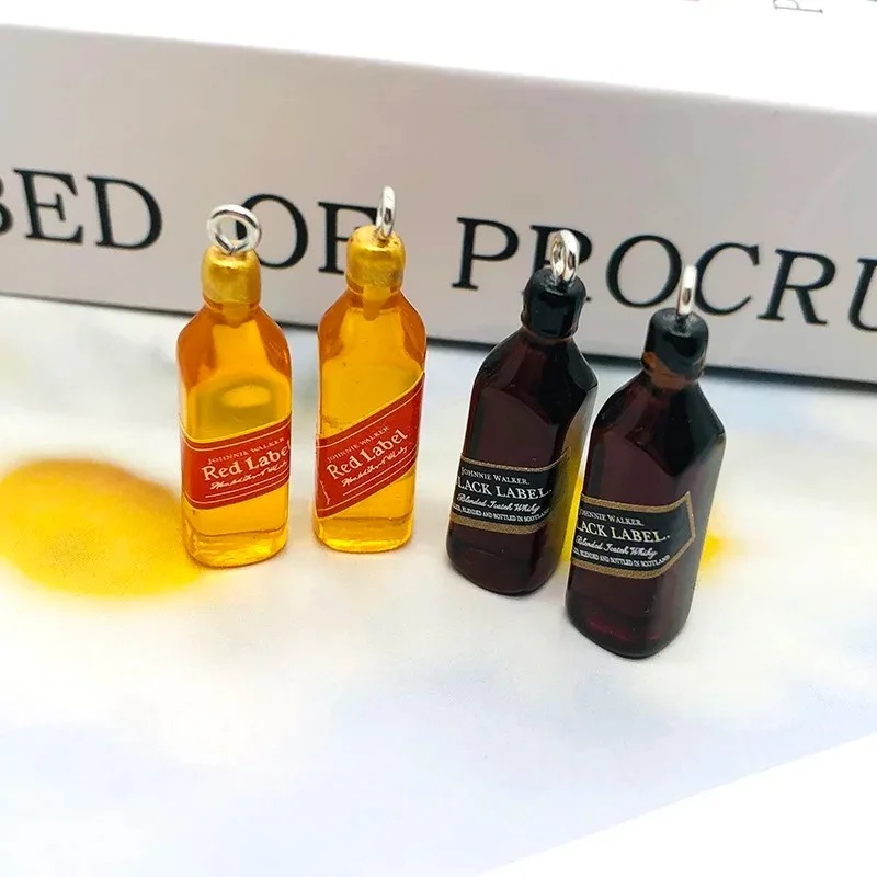 10 Buah Liontin Resin Botol Wi - Resin Art Diy Kit ulasan dan harga