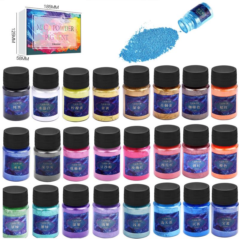 24 Warna Epoksi Resin Pewarna  - Resin Color Paste ulasan dan harga