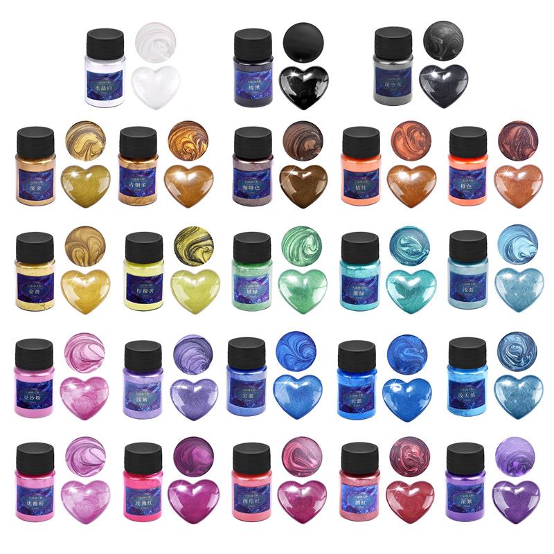 24 Warna Epoksi Resin Pewarna  - Resin Color Paste ulasan dan harga